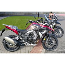 RVM 500  - (BY JAWA) - ADVENTURE  -   (BARVA ČERNO-STŘÍBRNÁ / ČERNO-ČERVENÁ)